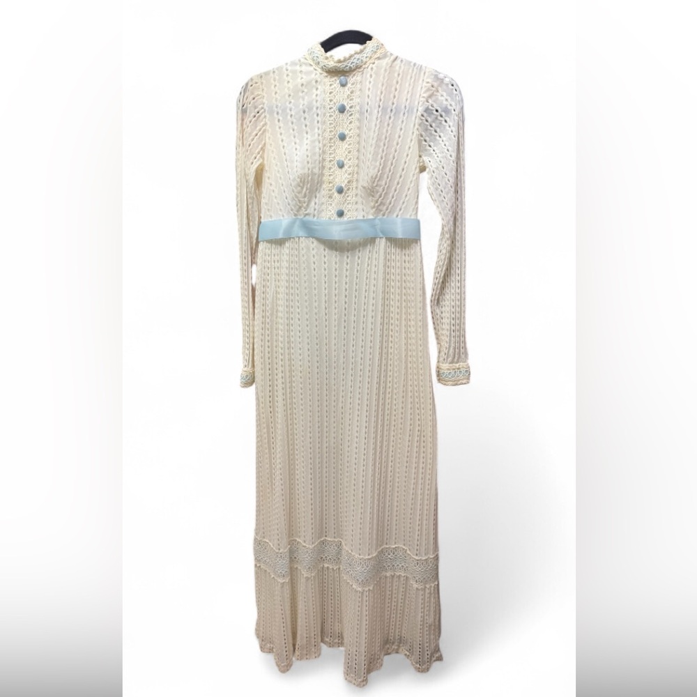 50/60s Gunne Sax Prairie style Maxi Dress